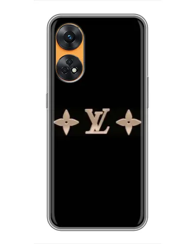 Чехол для OPPO Reno 8T с картинкой «Louis Vuitton — минимализм»