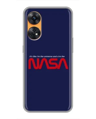 Чехол для OPPO Reno 8T с картинкой «NASA — глубокий космос»