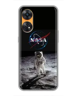 Чохол для OPPO Reno 8T з картинкою «Астронавт на Місяці» Чохол для OPPO Reno 8T з картинкою «Астронавт на Місяці»