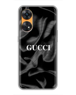 Чохол для OPPO Reno 8T з картинкою «Gucci — шовкові хвилі» Чохол для OPPO Reno 8T з картинкою «Gucci — шовкові хвилі»