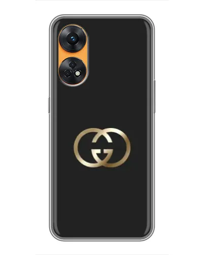 Чехол для OPPO Reno 8T с картинкой «Минимализм Gucci»