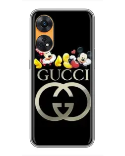 Чохол для OPPO Reno 8T з картинкою «Gucci — герої Disney» Чохол для OPPO Reno 8T з картинкою «Gucci — герої Disney»