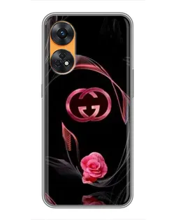 Чохол для OPPO Reno 8T з картинкою «Gucci — неонова троянда» Чохол для OPPO Reno 8T з картинкою «Gucci — неонова троянда»