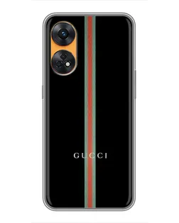 Чохол для OPPO Reno 8T з картинкою «Gucci — строга лінія» Чохол для OPPO Reno 8T з картинкою «Gucci — строга лінія»