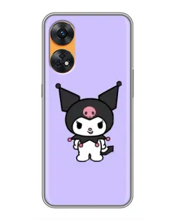 Чехол для OPPO Reno 8T с картинкой «Kuromi — нежный фиолетовый» Чехол для OPPO Reno 8T с картинкой «Kuromi — нежный фиолетовый»