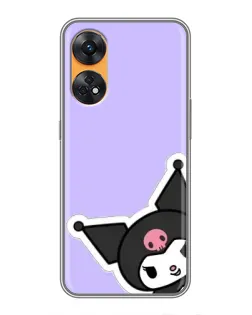 Чехол для OPPO Reno 8T с картинкой «Забавная Kuromi» Чехол для OPPO Reno 8T с картинкой «Забавная Kuromi»