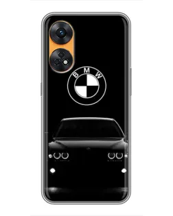 Чехол для OPPO Reno 8T с картинкой «BMW — взгляд из темноты» Чехол для OPPO Reno 8T с картинкой «BMW — взгляд из темноты»