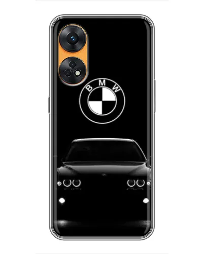 Чехол для OPPO Reno 8T с картинкой «BMW — взгляд из темноты»