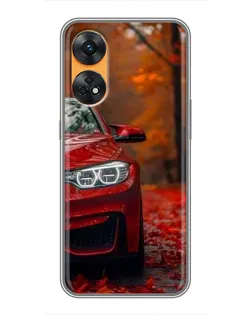 Чехол для OPPO Reno 8T с картинкой «Осенняя BMW M4» Чехол для OPPO Reno 8T с картинкой «Осенняя BMW M4»