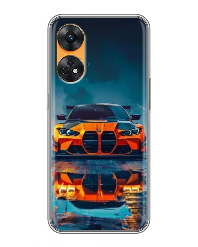 Чехол для OPPO Reno 8T с картинкой «BMW — золотая эмблема» Чехол для OPPO Reno 8T с картинкой «BMW — золотая эмблема»