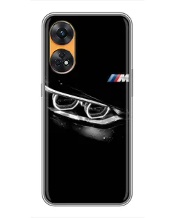 Чехол для OPPO Reno 8T с картинкой «BMW — взгляд тигра» Чехол для OPPO Reno 8T с картинкой «BMW — взгляд тигра»