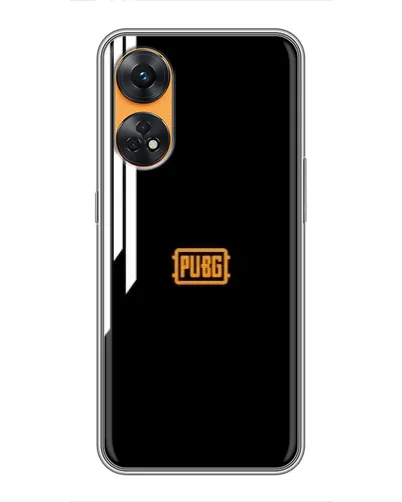 Чохол для OPPO Reno 8T з картинкою «PUBG — вертикальні лінії»