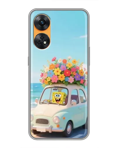 Чехол для OPPO Reno 8T с картинкой «Автомобильное путешествие» Чехол для OPPO Reno 8T с картинкой «Автомобильное путешествие»