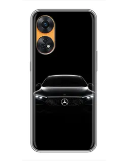 Чехол для OPPO Reno 8T с картинкой «Mercedes Vision — концепт»