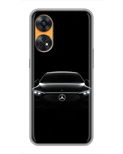 Чехол для OPPO Reno 8T с картинкой «Mercedes Vision — концепт»