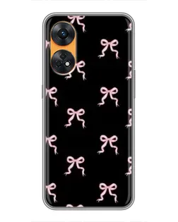 Чехол для OPPO Reno 8T с картинкой «Бант-цветок» Чехол для OPPO Reno 8T с картинкой «Бант-цветок»
