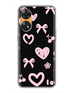Чехол для OPPO Reno 8T с картинкой «Сатиновый бант» Чехол для OPPO Reno 8T с картинкой «Сатиновый бант»