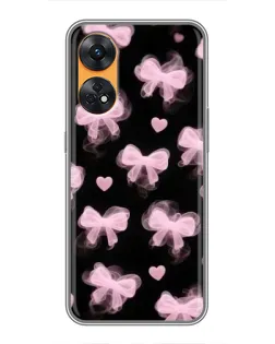 Чехол для OPPO Reno 8T с картинкой «Геометрия банта» Чехол для OPPO Reno 8T с картинкой «Геометрия банта»