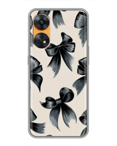 Чехол для OPPO Reno 8T с картинкой «Банты Coquette» Чехол для OPPO Reno 8T с картинкой «Банты Coquette»