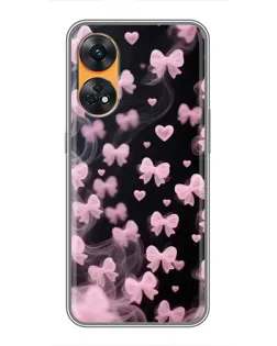 Чехол для OPPO Reno 8T с картинкой «Неоновое кружево» Чехол для OPPO Reno 8T с картинкой «Неоновое кружево»