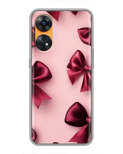Чехол для OPPO Reno 8T с картинкой «Бордовый атлас» Чехол для OPPO Reno 8T с картинкой «Бордовый атлас»