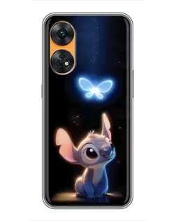 Чехол для OPPO Reno 8T с картинкой «Сияющий Стич» Чехол для OPPO Reno 8T с картинкой «Сияющий Стич»