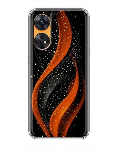 Чехол для OPPO Reno 8T с картинкой «Огненная звездная волна» Чехол для OPPO Reno 8T с картинкой «Огненная звездная волна»