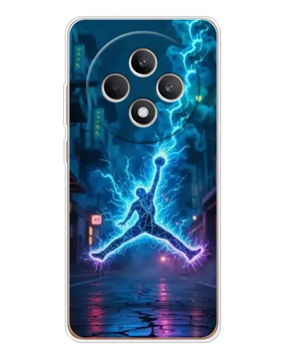 Чехол для OPPO Reno12 F с картинкой «Jordan Gold Jumpman» Чехол для OPPO Reno12 F с картинкой «Jordan Gold Jumpman»