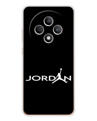 Чехол для OPPO Reno12 F с картинкой «Jordan White Logo» Чехол для OPPO Reno12 F с картинкой «Jordan White Logo»