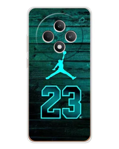 Чехол для OPPO Reno12 F с картинкой «Jordan Cyan 23» Чехол для OPPO Reno12 F с картинкой «Jordan Cyan 23»