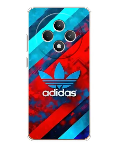 Чехол для OPPO Reno12 F с картинкой «Абстракция Adidas»