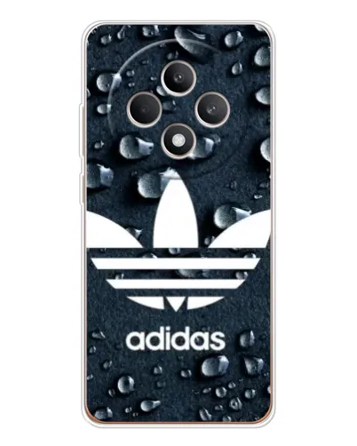 Чехол для OPPO Reno12 F с картинкой «Adidas Trefoil Blue»
