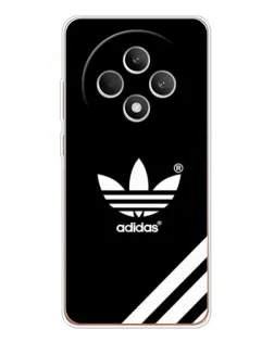 Чехол для OPPO Reno12 F с картинкой «Adidas с диагональными полосами»