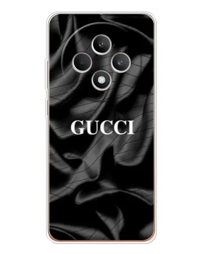 Чехол для OPPO Reno12 F с картинкой «Gucci — шелковые волны»