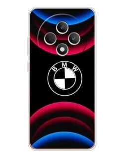 Чехол для OPPO Reno12 F с картинкой «Логотип BMW и неоновые дуги» Чехол для OPPO Reno12 F с картинкой «Логотип BMW и неоновые дуги»
