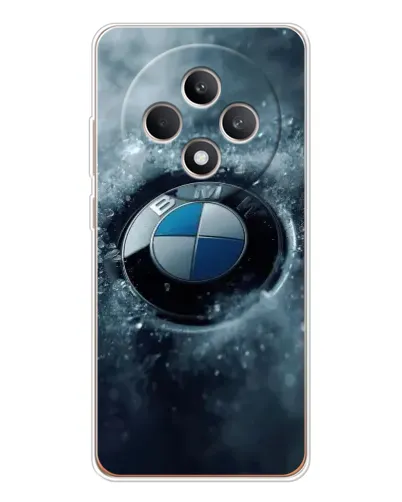 Чехол для OPPO Reno12 F с картинкой «Логотип BMW — лед» Чехол для OPPO Reno12 F с картинкой «Логотип BMW — лед»