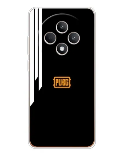 Чехол для OPPO Reno12 F с картинкой «PUBG — вертикальные линии»