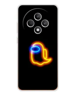 Чехол для OPPO Reno12 F с картинкой «Among Us неоновое сияние» Чехол для OPPO Reno12 F с картинкой «Among Us неоновое сияние»
