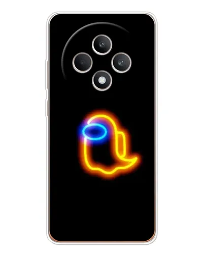 Чехол для OPPO Reno12 F с картинкой «Among Us неоновое сияние» Чехол для OPPO Reno12 F с картинкой «Among Us неоновое сияние»