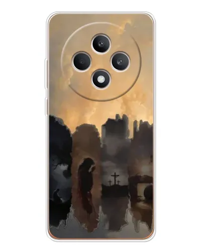 Чехол для OPPO Reno12 F с картинкой «Дорога к вере»