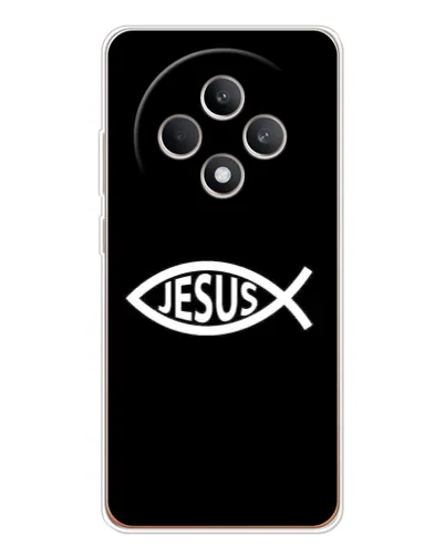 Чехол для OPPO Reno12 F с картинкой «Классический Jesus»