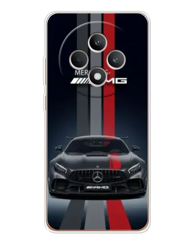 Чехол для OPPO Reno12 F с картинкой «Mercedes — белый карбон» Чехол для OPPO Reno12 F с картинкой «Mercedes — белый карбон»