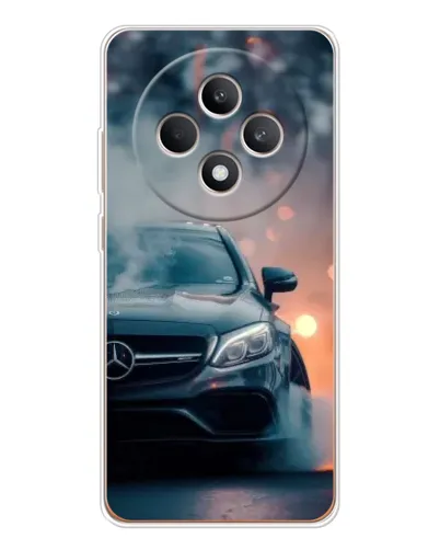 Чехол для OPPO Reno12 F с картинкой «Mercedes — ночной город» Чехол для OPPO Reno12 F с картинкой «Mercedes — ночной город»