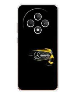 Чехол для OPPO Reno12 F с картинкой «Mercedes — ретро стиль»