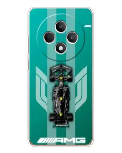 Чехол для OPPO Reno12 F с картинкой «Mercedes AMG Petronas»
