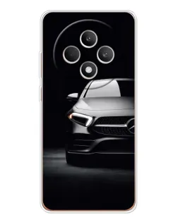 Чехол для OPPO Reno12 F с картинкой «Свет фар Mercedes»