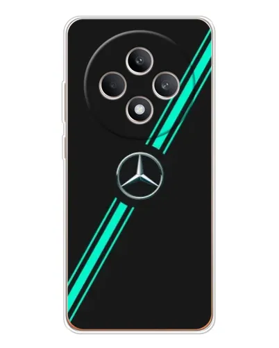 Чехол для OPPO Reno12 F с картинкой «Спортивные линии Mercedes» Чехол для OPPO Reno12 F с картинкой «Спортивные линии Mercedes»