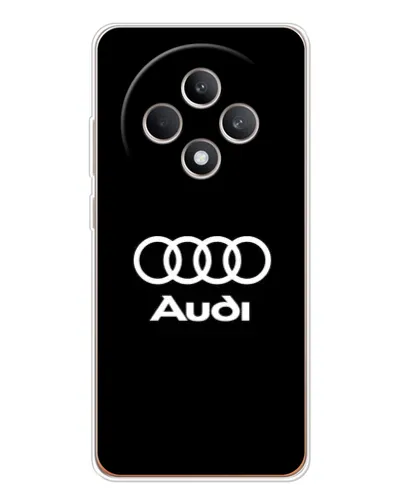 Чехол для OPPO Reno12 F с картинкой «Классическое лого Audi»