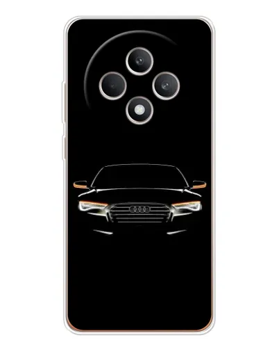 Чехол для OPPO Reno12 F с картинкой «Audi — ночной контур»