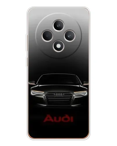 Чехол для OPPO Reno12 F с картинкой «Audi — градиентный контур»
